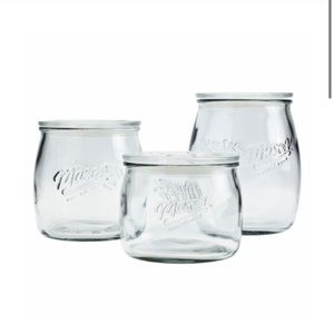 Tabletops Unlimited Belly Shape Mason Canister replacement, lid only